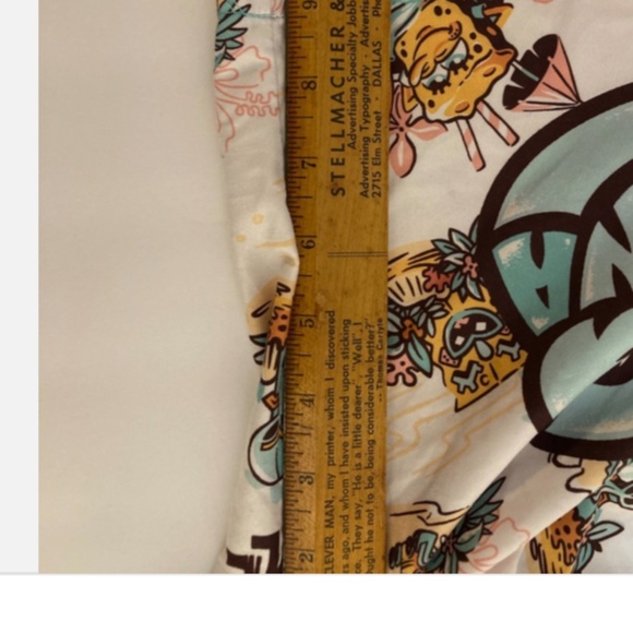 Mens swim trunks swimsuit sponge Bob nickelodeon - Picture 4 of 6